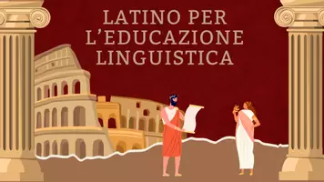 anteprima - Presentazioni / Lavagne - Prima lezione di Latino per l'educazione linguistica - Pagina di copertina