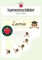 Vorschau - Poster - Namensschilder - wachsendes Materialpaket - Seite 1