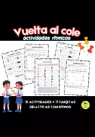 Vista previa - Hojas de trabajo - Vuelta al Cole - Actividades Rítmicas - Portada