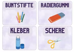 Vorschau - Poster - Ausleihstation - Kärtchen (eigene Beschriftung möglich) - Seite 3