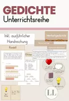 Vorschau - Stundenentwürfe - Gedichte - Materialpaket - Seite 1