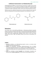 Vorschau - Arbeitsblätter - radikalische Polymerisation von PMMA (Mechanismus) - Seite 1