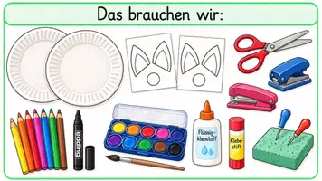 Vorschau - Mal- und Bastelvorlagen - Laterne basteln - Fuchs - Seite 2