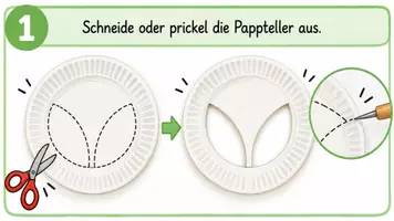 Vorschau - Mal- und Bastelvorlagen - Laterne basteln - Fuchs - Seite 3