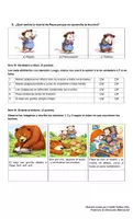 Vista previa - Hojas de trabajo - Evaluación del Libro ''NO TE RIAS PEPE'' - página 3