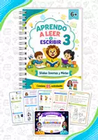 Vista previa - Hojas de trabajo - Aprendo a leer y escribir 3 – Sílabas inversas y mixtas - Portada