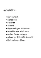 Vorschau - Stundenentwürfe - Faden wickeln - Umgang mit Wolle - Wickelkatze - Seite 2