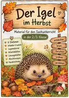 Vorschau - Stundenentwürfe - Der Igel - Deckblatt