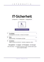 Vorschau - Arbeitsblätter - IT-Sicherheit Klasse 8 Realschule – Übungsaufgaben Informatik - Deckblatt