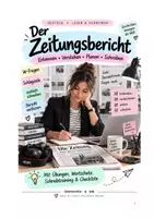 Vorschau - Stundenentwürfe - Der Zeitungsbericht, Unterrichtsmaterial - Deckblatt
