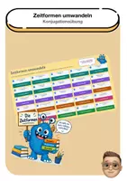 Vorschau - Spiele - Die Zeitformen im Deutschen (Merkblatt + Übungen) - Seite 1