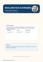 Vorschau - Arbeitsblätter - Reklamation schreiben–30 Arbeitsblätter zum Lernen,Üben&Trainieren - Seite 2