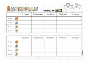 Vorschau - Poster - Ämterplan | Schulküche | editierbar - Seite 3