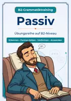 Vorschau - Arbeitsblätter - Grammatiktraining Passiv - B2 - DaZ DaF - Deckblatt