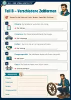 Vorschau - Arbeitsblätter - Grammatiktraining Passiv - B2 - DaZ DaF - Seite 2