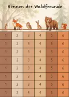 Vorschau - Spiele - Waldfreunderennen - Würfelzahlen & Ziffern - Seite 1