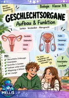 Vorschau - Arbeitsblätter - Geschlechtsorgane | Sexualerziehung Klasse 7/8 - Deckblatt