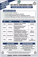 Vorschau - Stundenentwürfe - Erste Erdkundestunde Klasse 5 - Startpaket mit Fahrplan, Quiz, Steckbrief & Deckblatt - Erdkunde - Seite 1