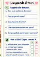 anteprima - Programmi scolastici / Materiali per docenti - Festa dei Nonni – Attività di italiano e percorso visuale - Pagina 3