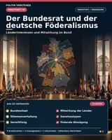 Vorschau - Unterrichtsreihen - Der Bundesrat und der deutsche Föderalismus - gymnasiale Oberstufe, Grundkurs Politik/Sozialwissenschaften - Deckblatt