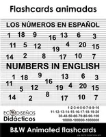 Vista previa - Refuerzo / NEE / Materiales de apoyo - Flash Cards digitales animadas / Idioma Español-Ingles - Portada