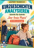 Vorschau - Arbeitsblätter - Kurzgeschichte Deutsch Klasse 8 9 - Deckblatt
