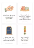 Vorschau - Arbeitsblätter - Ferienrückblick Karten Grundschule: 24 Erzählkarten für den ersten Tag nach den Ferien, Klasse 1 bis 4, mit Schreibblatt - Seite 3