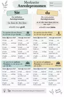 Vorschau - Arbeitsblätter - Personalpronomen und Anredepronomen - Seite 2