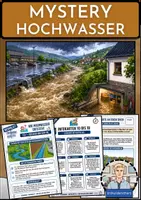 Vorschau - Spiele - Erdkunde Mystery - Hochwasser - Klasse 7/8 - Deckblatt