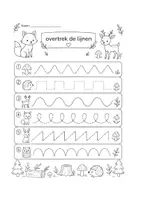 Voorbeeld - Herfst schrijfpatronen - Voorblad