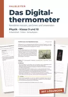 Vorschau - Stundenentwürfe - Digitalthermometer: Kennlinie messen & anwenden - Deckblatt