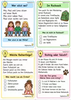 Vorschau - Fördermaterial/Inklusion - Lesespuren – Genau lesen! | 32 Lesekarten - Seite 3