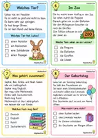 Vorschau - Fördermaterial/Inklusion - Lesespuren – Genau lesen! | 32 Lesekarten - Seite 2
