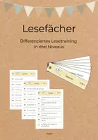 Vorschau - Stationenlernen - Lesefächer | Differenziertes Lesetraining für die 1./2. Klasse - Seite 2