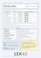 Vorschau - Arbeitsblätter - Zahlen bis zur Million – Mathe Klasse 5/6, kostenlos - Seite 3