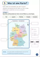 Vorschau - Arbeitsblätter - Materialpaket Geographie Klasse 5 – Deutschland, Bundesländer & Europa - Seite 2