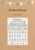 Vorschau - Poster - Anlauthaus | Anlauttabelle | Lesen und Schreiben | Buchstabentabelle | Schreibtabelle - Deckblatt