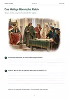 Vorschau - Arbeitsblätter - Materialpaket Das Heilige Römische Reich – Kaiser, Fürsten & Macht | Mini Bundle Klasse 7–8 - Seite 1