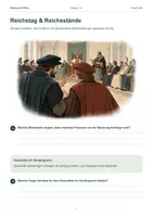 Vorschau - Arbeitsblätter - Reichstag & Reichsstände – Politik im mittelalterlichen Reich | Geschichte Klasse 7–8 - Seite 1