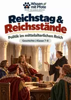 Vorschau - Arbeitsblätter - Reichstag & Reichsstände – Politik im mittelalterlichen Reich | Geschichte Klasse 7–8 - Deckblatt