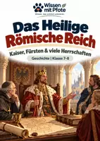 Vorschau - Arbeitsblätter - Das Heilige Römische Reich – Kaiser, Fürsten & viele Herrschaften | Geschichte Klasse 7–8 - Deckblatt