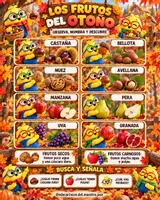 Vista previa - Hojas de trabajo - La aventura del otoño - página 3