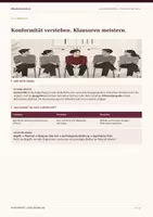 Vorschau - Arbeitsblätter - Konformität & sozialer Einfluss – Asch, Sherif, Gruppendruck | Lernzettel - Seite 1