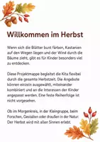 Vorschau - Unterrichtsreihen - Wir entdecken den Herbst – 100 Seiten Projektmaterial - Seite 1