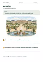 Vorschau - Arbeitsblätter - Versailles – Wie Architektur Macht sichtbar machte | Geschichte Klasse 7–8 - Seite 1