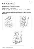 Vorschau - Arbeitsblätter - 20 Lesegeschichten zum Ordnen | Klasse 1/2 - Seite 3