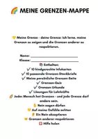 Vorschau - Stundenentwürfe - Nein sagen & Grenzen setzen – Meine Grenze, deine Grenze | Infokarten & Steckbriefe - Seite 2
