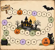 Vorschau - Arbeitsblätter - Hallowee Lückentexte 3 facj differenziert mit Bildkarten und Gruselspiel_VKL_mit_Herz - Seite 2