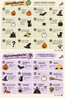 Vorschau - Arbeitsblätter - Hallowee Lückentexte 3 facj differenziert mit Bildkarten und Gruselspiel_VKL_mit_Herz - Seite 3