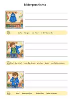 Vorschau - Arbeitsblätter - Freebie: Bildergschichte - Jacke anziehen - Seite 3
